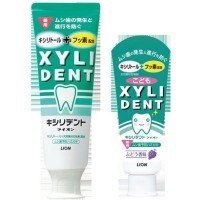 LION Xyli Dent Зубная паста, содержащая двойной ксилит и фтор, предотвращает кариес
