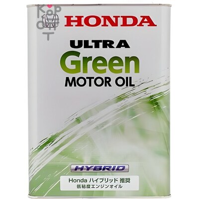 HONDA Ultra Motor Oil Green - Натуральное моторное масло 4л.