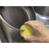 AISEN Губка "без царапин" для кастрюль, сковородок и стеклянных поверхностей.