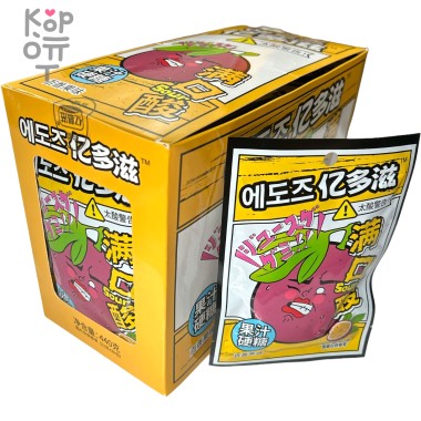 Кислая освежающая карамель Sour Cool Acid Candy - Крутая кислота со вкусом Маракуйи &mdash; Корейские товары для всей семьи(КорОпт)