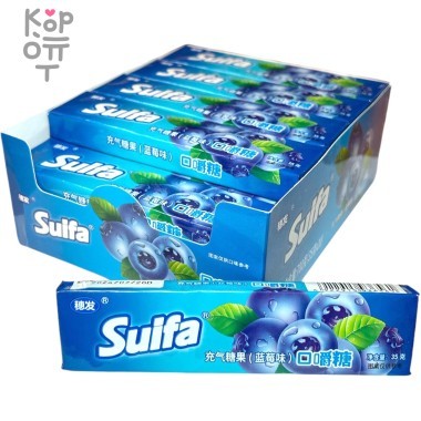 Жевательная конфета Suifa Candy - со вкусом Черники — Корейские товары для всей семьи(КорОпт)