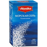 Соль морская мелкая, Атлантика, 1кг
