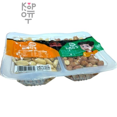 Liao Ning Jia food Spicy &amp; Salted Peanut - Натуральный Арахис с солью и специями, 260гр.
