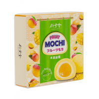 Bamboo House Fruit Mochi - Японское рисовое пирожное фруктовое Моти "Манго" 140гр.