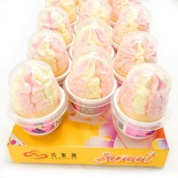 Маршмеллоу Damiyuan Sweet Зефир мороженное в вафельном стаканчике