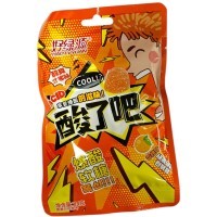 Кислый мармелад HaoLvyuan Крик со вкусом Апельсина
