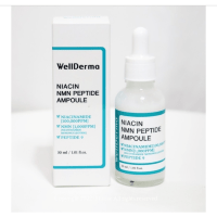 WellDerma  G Plus Niacin NMN Peptide Ampoule - Сыворотка для лица с пептидами 30мл.