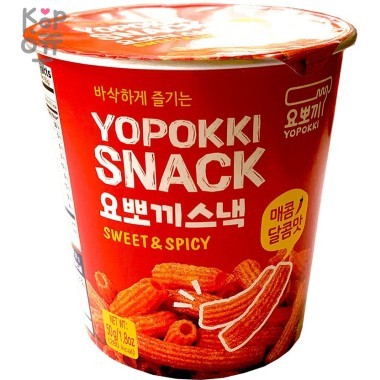 Снэк YOPOKKI остро-сладкий вкус &quot;YOPOKKI SNACK SWEET&amp;SPICY&quot; 50гр. — Корейские товары для всей семьи(КорОпт)