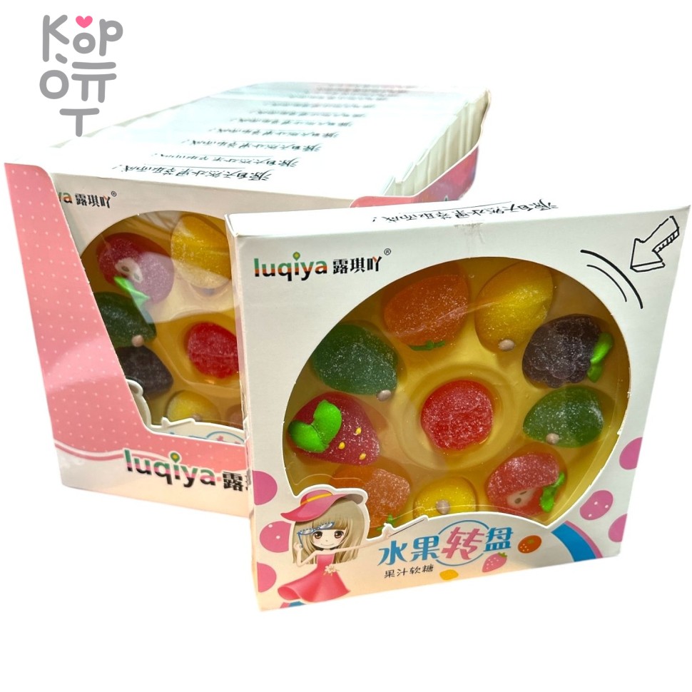 Мармелад Liqiya "Фруктовый завтрак", 80гр., купить с доставкой на дом фото 1 &mdash; Корейские товары для всей семьи(КорОпт)