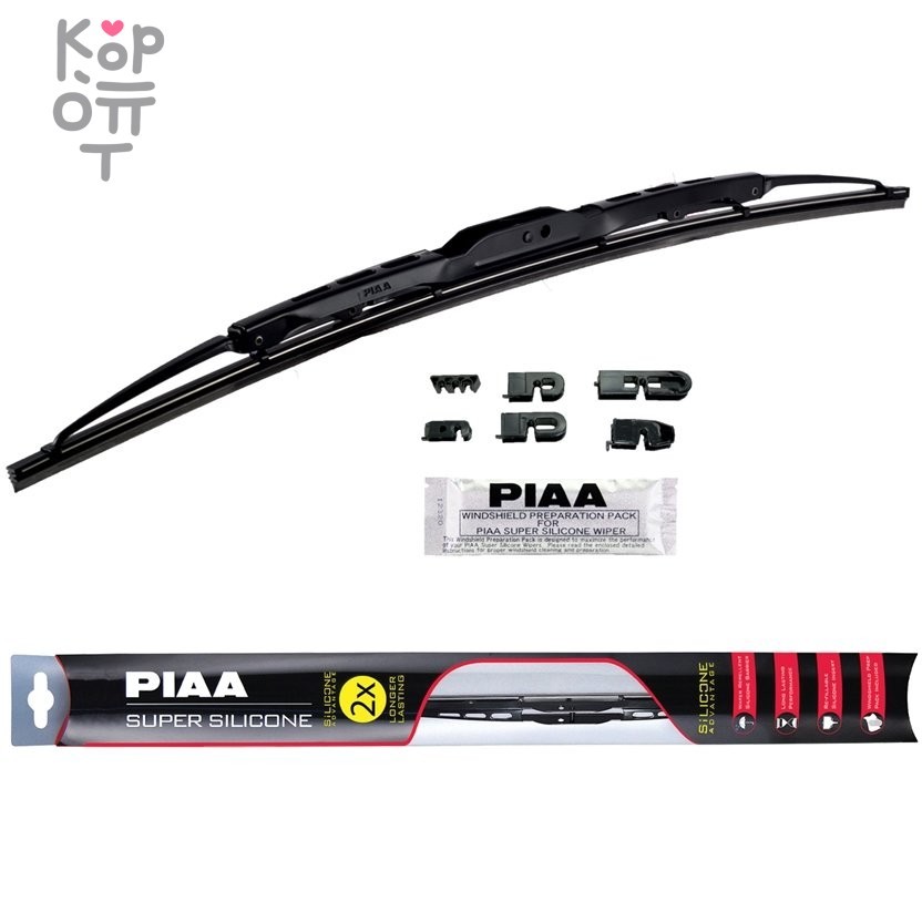 PIAA WIPER SUPER SILICONE - Дворник универсальный силиконовый