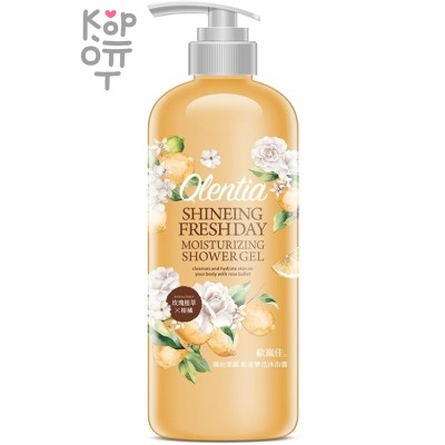 Olentia Shineing Fresh Day Moisturizing Shower Gel - Увлажняющий гель для душа с маслом Камелии 700мл. 