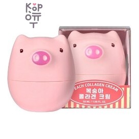 PrettySkin Peach Collagen Cream - Крем для лица с коллагеном и экстрактом персика, 50 мл