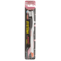 LION Systema Soft & Super Compact - Зубная щетка мягкая, с компактной головкой.