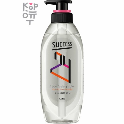 KAO Success Shampoo - Мужской шампунь для глубокого очищения пор кожи «Простой уход» (сочные фрукты)