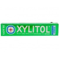 Lotte Xylitol - Резинка жевательная Мятный лайм 21гр., в блоке 20шт.