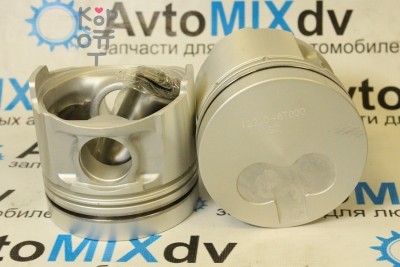 Поршни двигателя TD27 / TD42 NEW ALFIN 44630A 12010-6T000 палец 30mm STD 2.5 / 2 / 3 (к-т 4шт) IZUMI