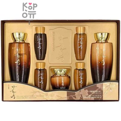 JaHwangSu WOMAN SKIN CARE SET - Набор по уходу за лицом (мини версия) Тоник - 30 мл Эмульсия - 30 мл Крем - 10 мл Крем для глаз - 10 мл Эссенция - 20 мл