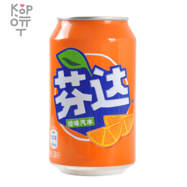 COFCO Fanta - Напиток безалкогольный газированный Фанта. — Корейские товары для всей семьи(КорОпт)