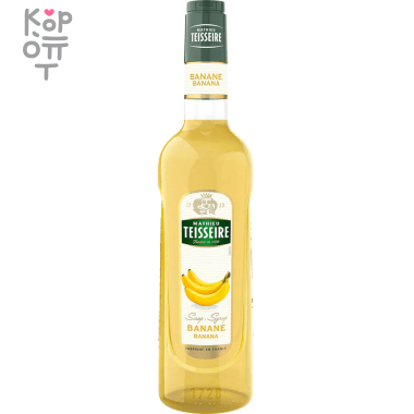 Сироп Банан, Teisseire, 700мл. &mdash; Корейские товары для всей семьи(КорОпт)