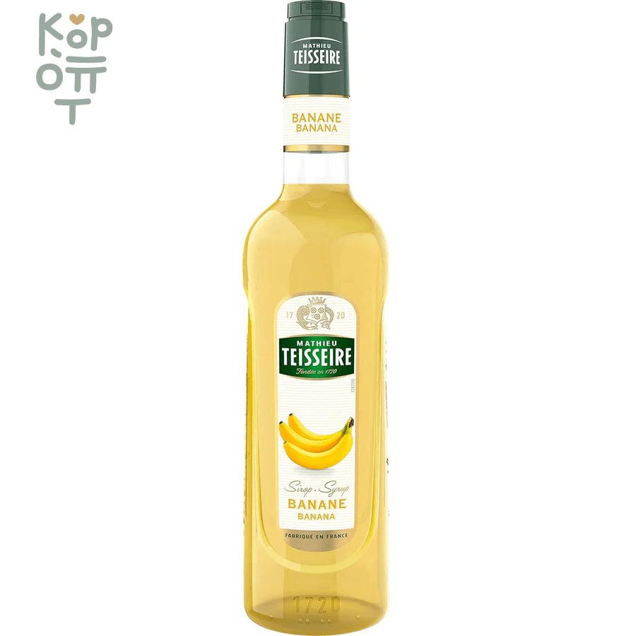 Сироп Банан, Teisseire, 700мл., купить с доставкой на дом фото 1 &mdash; Корейские товары для всей семьи(КорОпт)