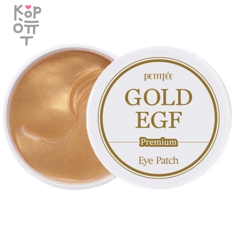 Petitfee Gold & EGF Eye & Spot Patch - Патчи под глаза с частичками золота и фактором EGF против морщин 60шт., купить с доставкой на дом фото 1 — Корейские товары для всей семьи(КорОпт)