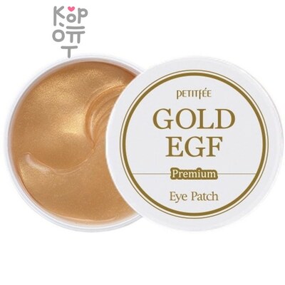 Petitfee Gold & EGF Eye & Spot Patch - Патчи под глаза с частичками золота и фактором EGF против морщин 60шт.