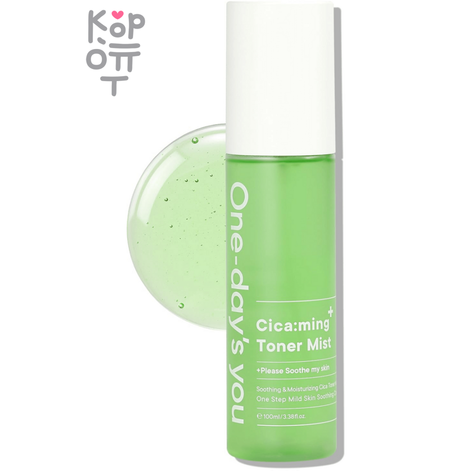ONE-DAY'S YOU Cicaming Toner Mist - Тонер-мист для лица с центеллой 100 мл