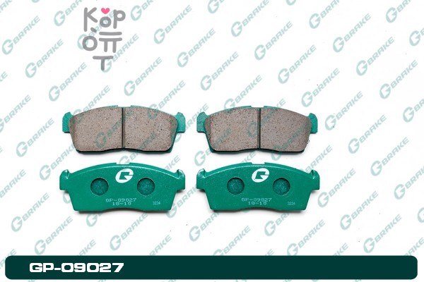 Колодки тормозные дисковые PF-9426, D9027, JBP-0420 55180-76G03 JD