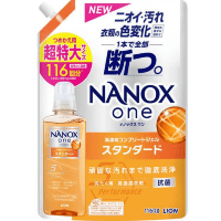 LION Nanox Top Detergent Liquid 5in1 - Гель для стирки концентрированный с Цитрусовым ароматом, 380гр. 