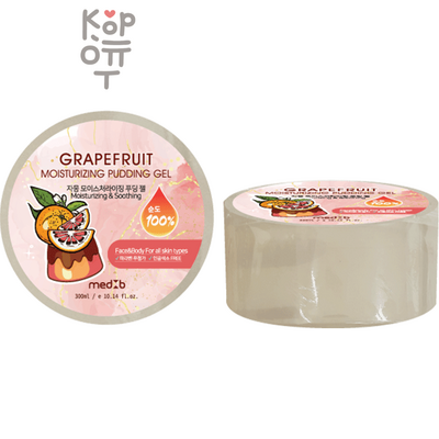 Med B MD:1 Grapefruit Moisturizing Pudding Gel Универсальный заживляющий гель с экстрактом грейпфрута 300мл.