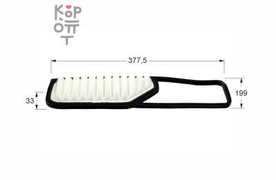 LIVCAR AIR FILTER LCT752/0000A / Воздушный фильтр