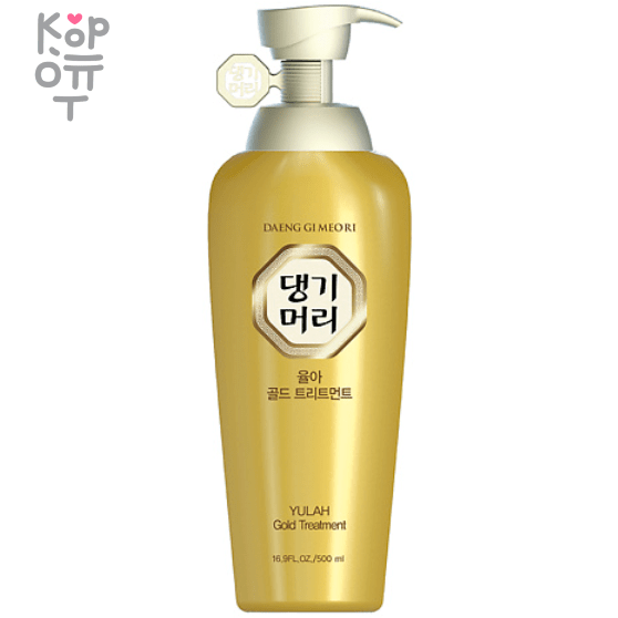 Daeng Gi Meo Ri  Yulah Gold Conditioner - Кондиционер для укрепления, питания и блеска волос 500мл. , купить с доставкой на дом фото 1 — Корейские товары для всей семьи(КорОпт)