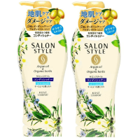 KOSE Salon Style Argan Oil & Organic Herbs Conditioner - Восстанавливающий кондиционер с аргановым маслом и экстрактом трав.