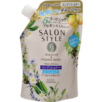 KOSE Salon Style Argan Oil & Organic Herbs Conditioner - Восстанавливающий кондиционер с аргановым маслом и экстрактом трав.