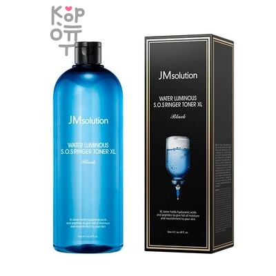 JMsolution Toner Pads Water Luminous S.o.s Ringer - Тонер-пэды для лица увлажняющие с гиалуроновой кислотой 100 шт (150 мл)