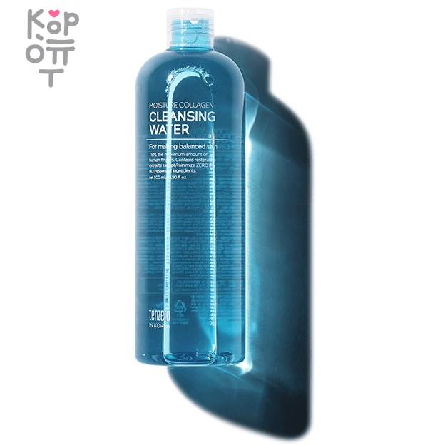 Tenzero Cleansing Water - Мягкая мицеллярная вода для снятия макияжа 500мл., купить с доставкой на дом фото 1 — Корейские товары для всей семьи(КорОпт)