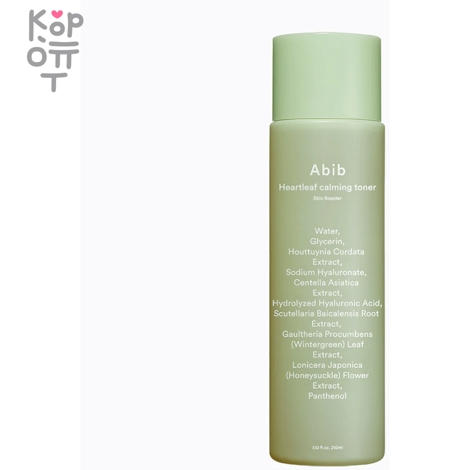 ABIB Heartleaf Calming Toner Skin Booster - Успокаивающий тоник для кожи с экстрактом Хауттюйнии 150мл., купить с доставкой на дом фото 1 — Корейские товары для всей семьи(КорОпт)