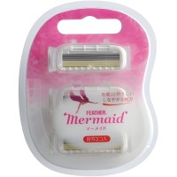 Feather Mermaid Rose Pink Сменные кассеты с тройным лезвием (3 штуки)