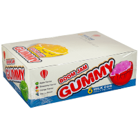 Linhui BoomJam Gummy - Конфета-драже жевательная 4 вкуса (апельсин, виноград, яблоко, клубника), 15гр.*30шт. в коробке.