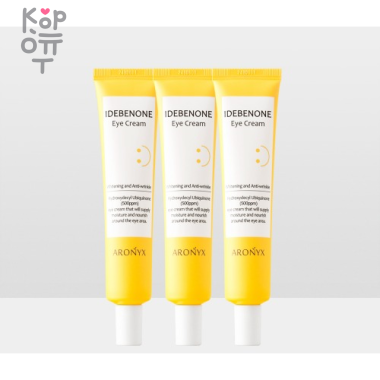 Aronyx Idebenone Eye Cream - Омолаживающий крем для кожи вокруг глаз с Идебеноном 40мл.  — Корейские товары для всей семьи(КорОпт)