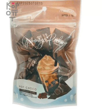 Med B Hot Cacao Gommage Peeling - Пилинг-гоммаж с экстрактом какао 3гр.*10шт.  — Корейские товары для всей семьи(КорОпт)