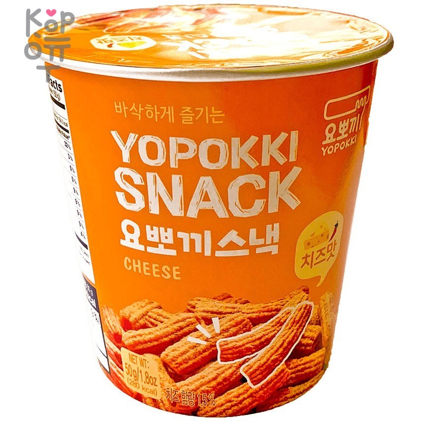 Снэк YOPOKKI сырный вкус "YOPOKKI SNACK CHEESE" 50гр.