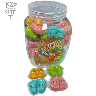 Colorful Candy - Жевательный мармелад Две лапки &mdash; Корейские товары для всей семьи(КорОпт)