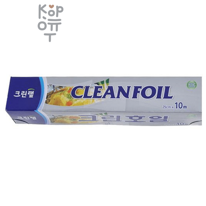 Clean Wrap Clean Foil - Алюминиевая фольга с отрывным краем-зубцами 25см.*10м. 
