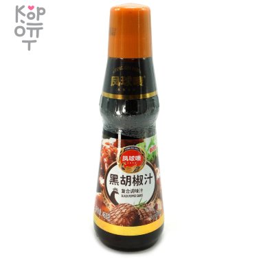 Feng Qiu Black Pepper Sauce - Соус для шашлыка с черным перцем 460гр. &mdash; Корейские товары для всей семьи(КорОпт)