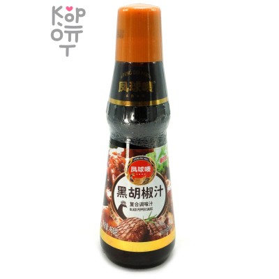 Feng Qiu Black Pepper Sauce - Соус для шашлыка с черным перцем 460гр.