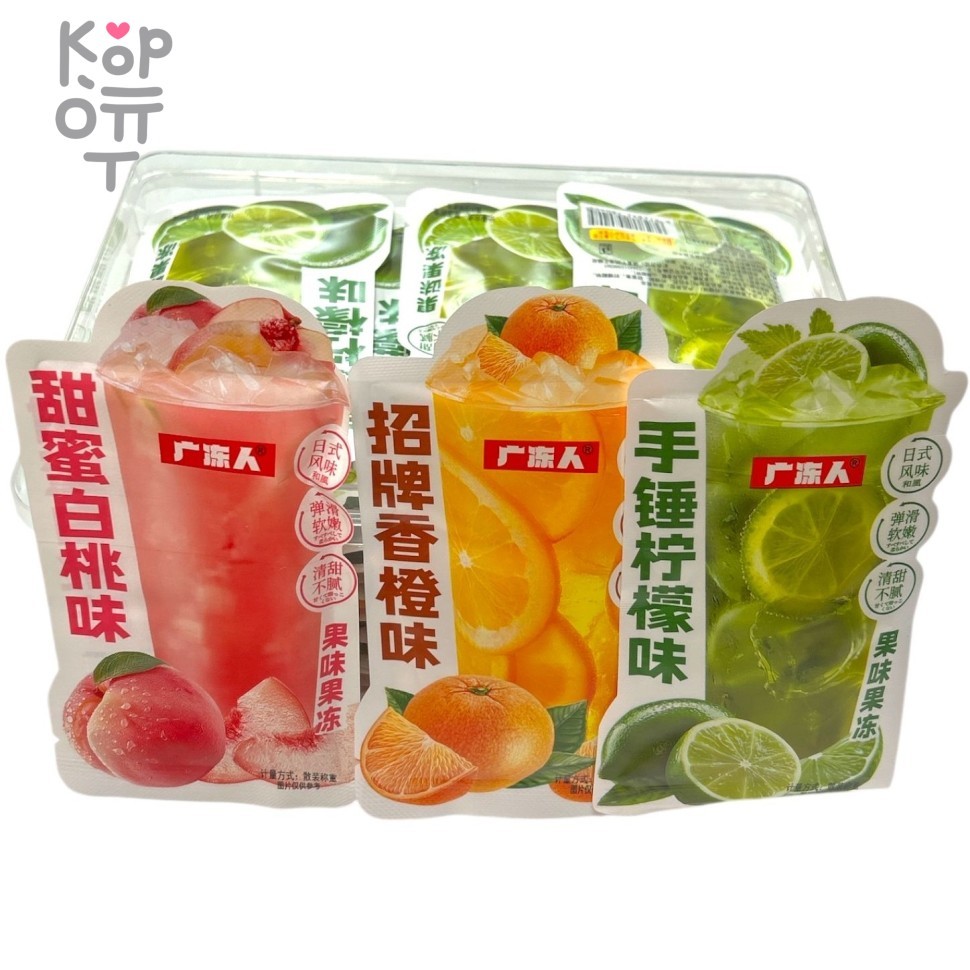 Желе фруктовое Meet Heart Желе 3и фруктовых вкуса, купить с доставкой на дом фото 1 — Корейские товары для всей семьи(КорОпт)