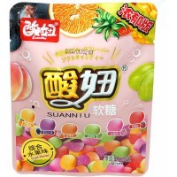 Жевательная конфета Suanliuniu Fruit Flavor со вкусом фруктов