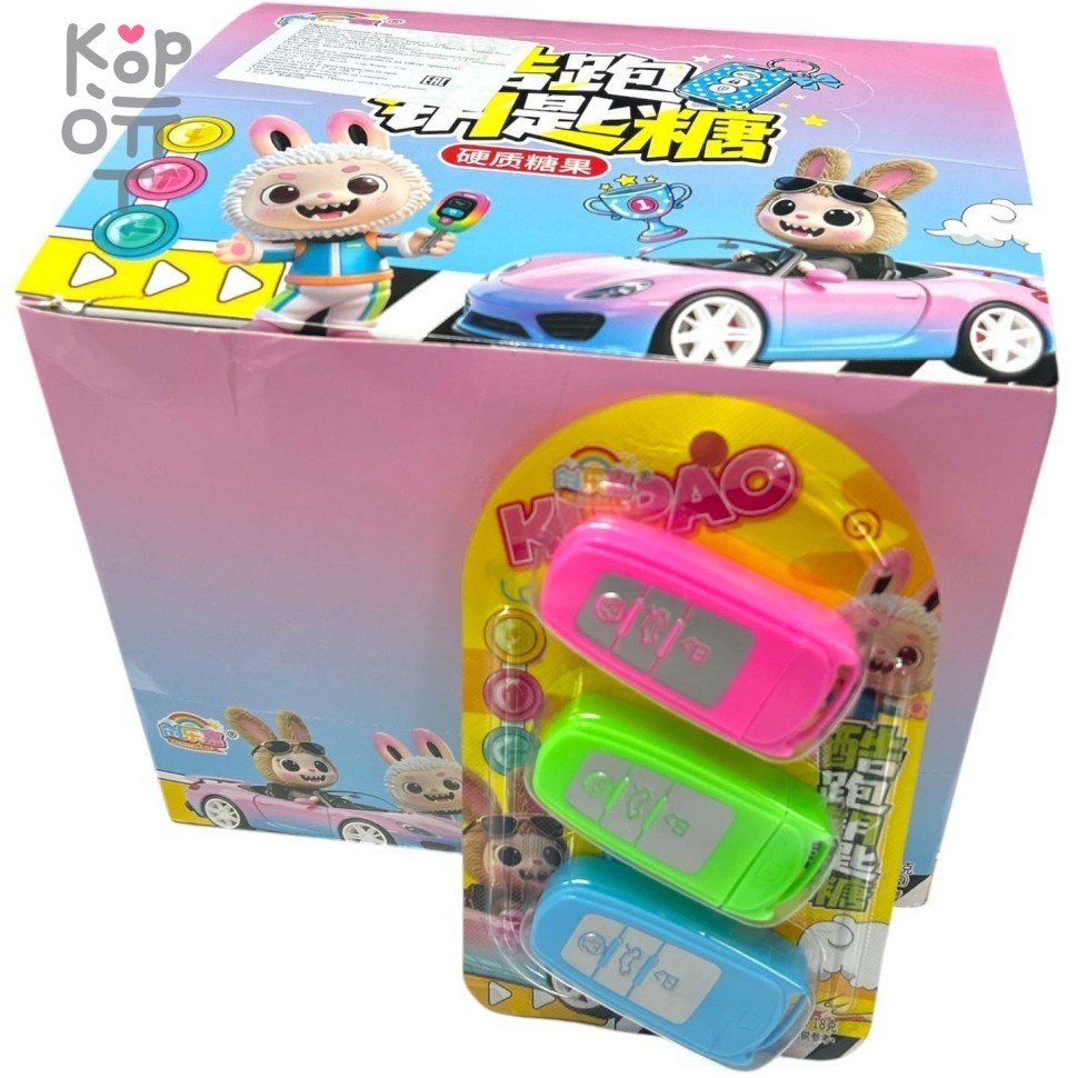 Драже Лабубу Car Candy со вкусом спелых фруктов, Яблоко и Ананас, купить с доставкой на дом фото 1 &mdash; Корейские товары для всей семьи(КорОпт)