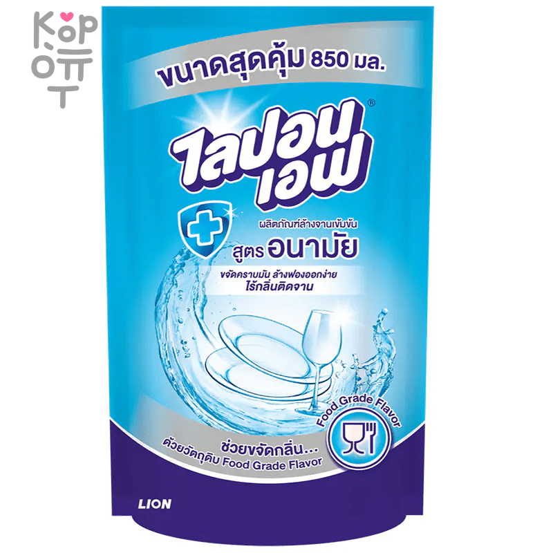 LION Lipon F - Средство для мытья посуды 850мл., купить с доставкой на дом фото 1 — Корейские товары для всей семьи(КорОпт)